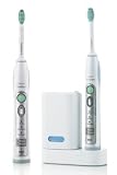 Philips Sonicare HX6952 Flexcare Special Edition Rechargeable Toothbrush System with 2 FlexCare Handles, 2 Brush Heads, 1 Deluxe Soft Travel Case, 1 UV Sanitizer with Built-in Charger and 1 Travel Charger