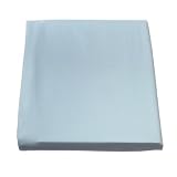 Amy Coe Alphabet Soup Soft Blue Crib Sheet