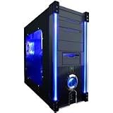 Apevia X-Discovery X-DISCOVERY-BK - Tower - ATX - no power supply - black - USB/FireWire