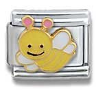 Clearly Charming Hello Kitty Bumble Bee Cat Animal Theme Licensed Charm Bracelet