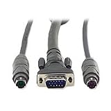 Belkin 6ft KVM E Series Cable Kit PS2 2-din6m m Hddb15m f by Belkin