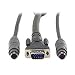 Belkin 6ft KVM E Series Cable Kit PS2 2-din6m/m Hddb15m/f