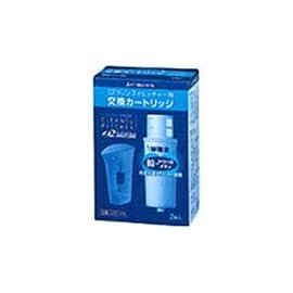 三菱レイヨン ゼロ ニ クリンスイ ピッチャー 交換用カートリッジ (ハイグレード 鉛・トリハロメタンW除去) 2個入り CPC4W