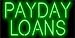 Payday Loans Neon Sign