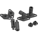 Premier Mounts PSPK-2B Universal Speaker Mount for Walls and Ceilings (Black)