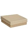 Jewelry Gift Boxes - Kraft - 3.5" x 3.5" x 1"