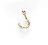 14K Nose Stud w/ 1pt DIAMOND ES-1971