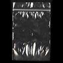 100 CLEAR Reclosable Zipper Bag. 3'' x 4'' - 2 mil. thick