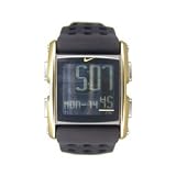 Nike Torque SI Analog Watch - Black Gold Dust - WC0067-079 by Nike