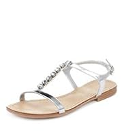 Diamanté T-Bar Sandals