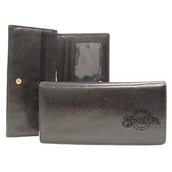Buy Concord Industries Milwaukee Brewers Ladies Leather Wallet