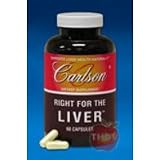 Carlson Labs Right For The Liver, 60 Capsules