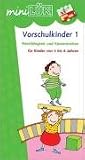 miniLUeK Uebungen fuer Vorschulkinder: mini LUeK, Uebungshefte, Uebungen fuer Vorschulkinder: Spielreihen zur Merkfaehigkeit und Konzentration: Heft 1
