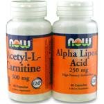 Acetyl-L-Carnitine & Alpha Lipoic Acid TwinPack 110 caps