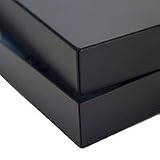 Pina Zangaro Olema, 2 x 8.5 x 11 Anodized Finish Storage Box, Black