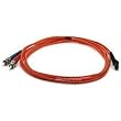 Fiber Optic Cable, MTRJ (Female) /ST, Multi Mode, Duplex - 3 meter (62.5/125 Type)