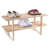 Stackable Two Tiered Shoe Shelf, Each