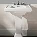 American Standard 0780.400 Town Square 27in Pedestal Sink w/ 4in Centers - 0780.400