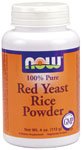 Red Yeast Rice Powder by NOW Foods - (3g - 4 oz)