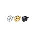 D'Andrea Guitar Strap Button Pair, Chrome