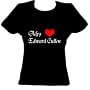 Mrs Edward cullen Twilight fitted t shirt new moon - (black and white available)
