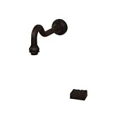 American Bath Factory F2-1380-OC-F9-9600-DC-OC F2-1380 Integrated Long Neck Faucet, Old World Copper