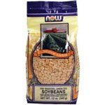 NOW Foods, Soybeans Dry-Roasted and Unsalted - 12 oz