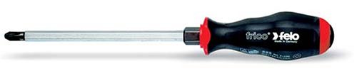 Felo 0715732370 Phillips #3 x 6-Inch Screwdriver with Hex Bolster, 552 Series On Sale