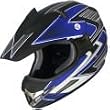 ATV Motocross Helmet 405-189 Matt Blue