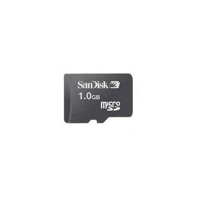 1 GB SanDisk MicroSD TransFlash Memory Card