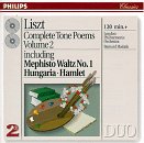 CD-Charts  Search : Liszt - Tone Poems, Vol. 2 including Mephisto Waltz No.1, Hungaria & Hamlet.
