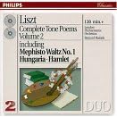 Liszt - Tone Poems, Vol. 2 including Mephisto Waltz No.1, Hungaria & Hamlet.