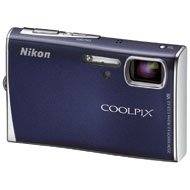 Nikon Coolpix S51 - Digital camera - compact - 8.1 Mpix - optical zoom: 3 x - supported memory: MMC, SD, SDHC - blue