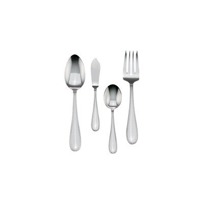 Wedgwood Vera Wang Stainless Vera Lace 4-Piece Flatware Hostess Set