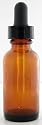 Lotus Light Pure Essential Oils - Bottle Glass Amber w/Dropper 1 oz "N - Essential Oil Packaging Supplies