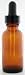 Lotus Light Pure Essential Oils - Bottle Glass Amber w/Dropper 1 oz 