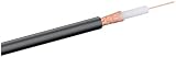 Wentronic RG 58-100 Koaxialkabel (50 Ohm) schwarz, Ring 100m