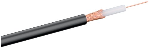 1aTTack Koaxialkabel RG 58 (50 Ohm) 100m schwarz