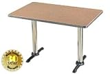 30 Square Lunchroom Table - Oak