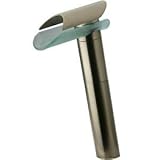 La Toscana 73PW205VRL Morgana Vessel Bath Faucet with Pop-Up Drain, Brushed Nickel