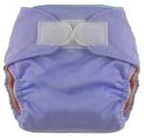 Swaddlebees Aplix All In One Cloth Diaper, Large, Periwinkle