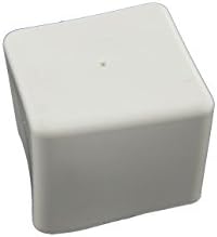 Soft White Pvc End Cap For 1-5/8; 0 (50 per box)