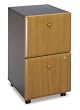 2-Drawer Mobile File Cabinet In Medium Cherry Finish By Bush Furniture