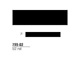 3M 79902 Scotchlite Reflective Striping Tape, 1/4-Inch x 50-Foot, Black