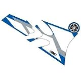 01-02 YAMAHA WR250F: FACTORY EFFEX OEM GRAPHICS 02 YAMAHA (BLUE) by Factory Effex