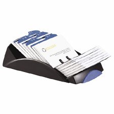 Rolodex(R) Combination Card Business Card File, 200-Card Capacity, 2 5 8in.H x 4 5 8in.W x... by Sanford