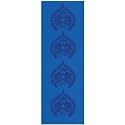 Gaiam Tres Medallion Yoga Mat (Royal Blue)