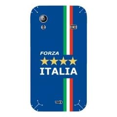 Design Folie Skins Cover Samsung Galaxy Ace S5830 - Fan Artikel Fu�ball Italien - Forza Italia