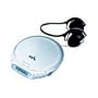 Digital Mega Bass Portable CD Player w/ Skip-Free G-Protection & Street Style Headphones