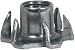 IMPERIAL 6213 SIX PRONG T-NUT 1/4-20 PKG/25